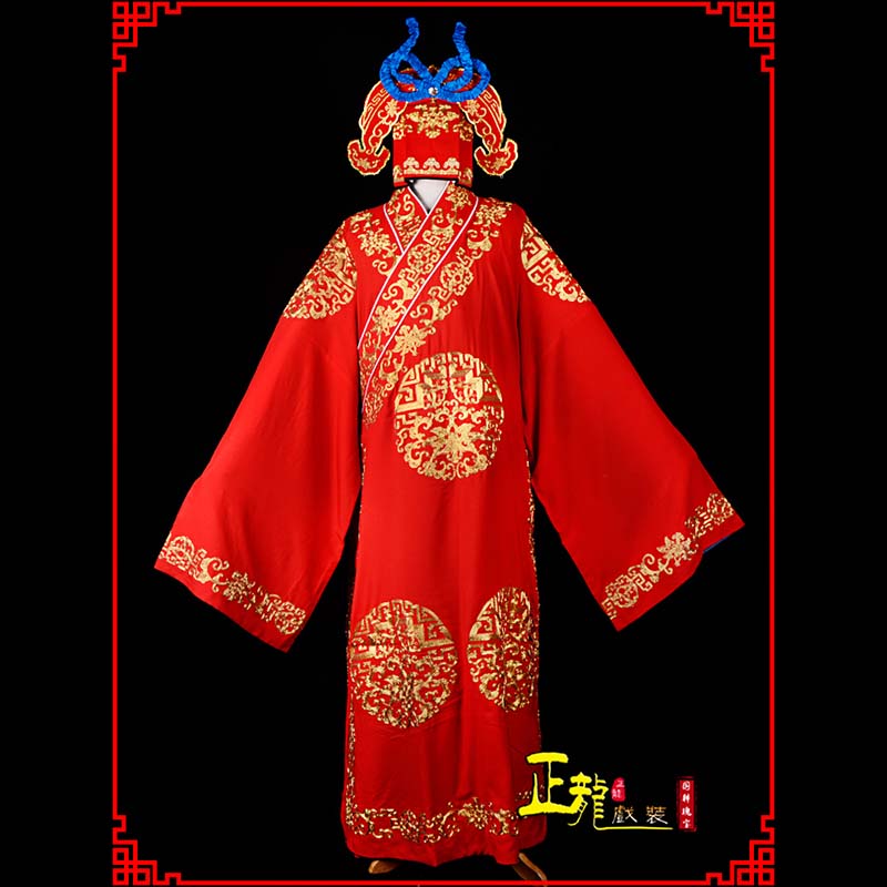 和武生服装软绉全金武生衣